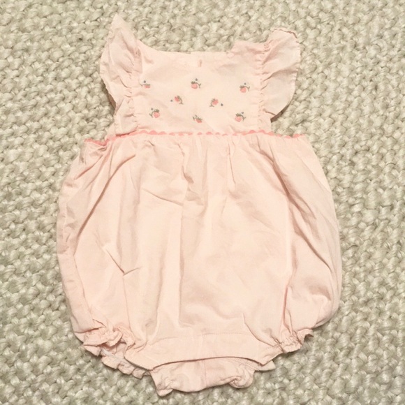 NWOT Janie & Jack Romper // Preppy, Spring - Picture 2 of 5